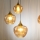 ONLI - Κρεμαστό φωτιστικό ELIDE σε καλώδιο 3xE27/15W/230V μαύρο/χάλκινο