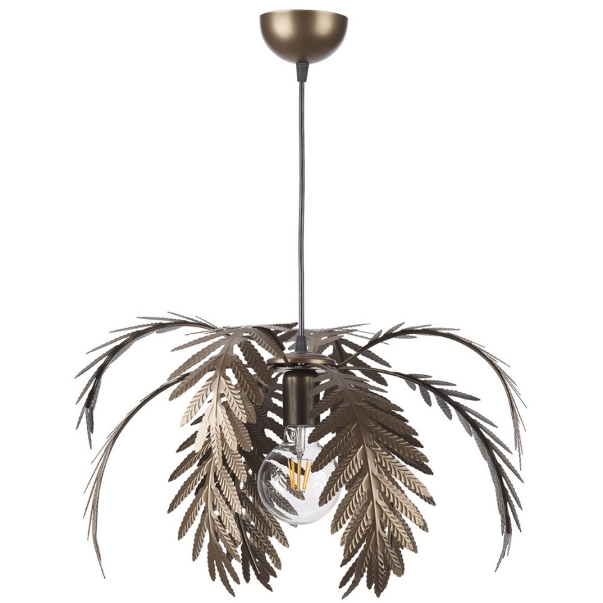 ONLI - Κρεμαστό φωτιστικό με καλώδιο DUBAI 1xE27/22W/230V μπρονζέ