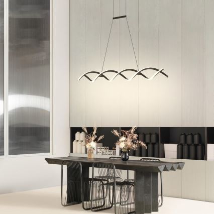 ONLI -  Κρεμαστό φωτιστικό οροφής LED DNA LED/24W/230V 4000K ασημί