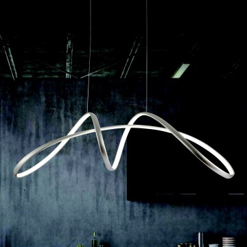 ONLI -  Κρεμαστό φωτιστικό οροφής LED INFINITY LED/50W/230V 4500K ματ χρώμιο