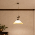 ONLI - Κρεμαστό φωτιστικό οροφής MIRA 1xE27/22W/230V διάμετρος 40 cm