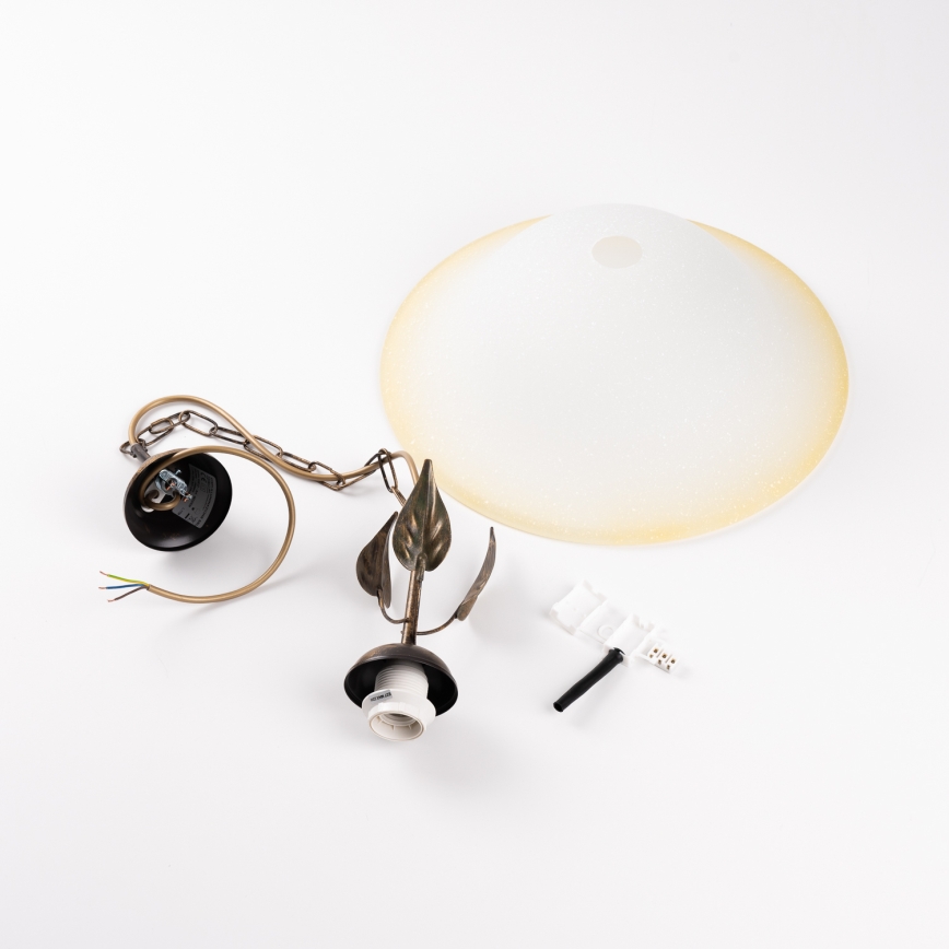 ONLI - Κρεμαστό φωτιστικό οροφής MIRA 1xE27/22W/230V διάμετρος 40 cm