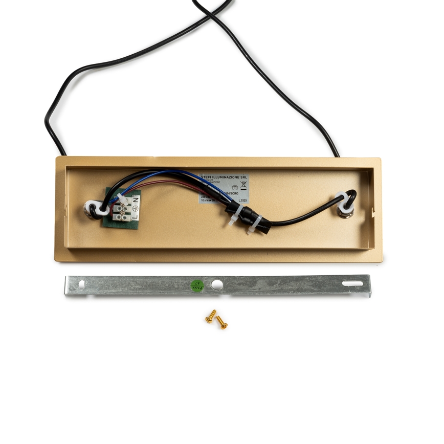 ONLI - Κρεμαστό φωτιστικό οροφής PALOMA 10xG9/10W/230V χρυσό