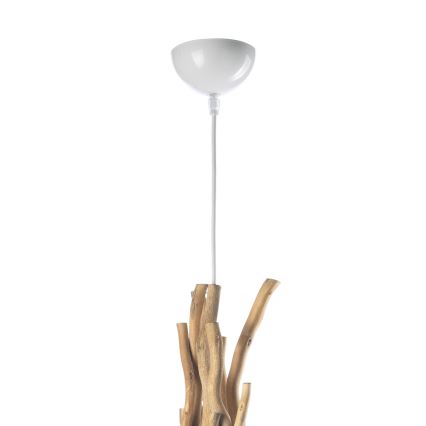 ONLI - Κρεμαστό φωτιστικό οροφής WOODY 1xE27/22W/230V