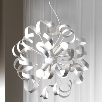 ONLI -  Κρεμαστό φωτιστικό οροφής ZOE 6xE14/6W/230V λευκό