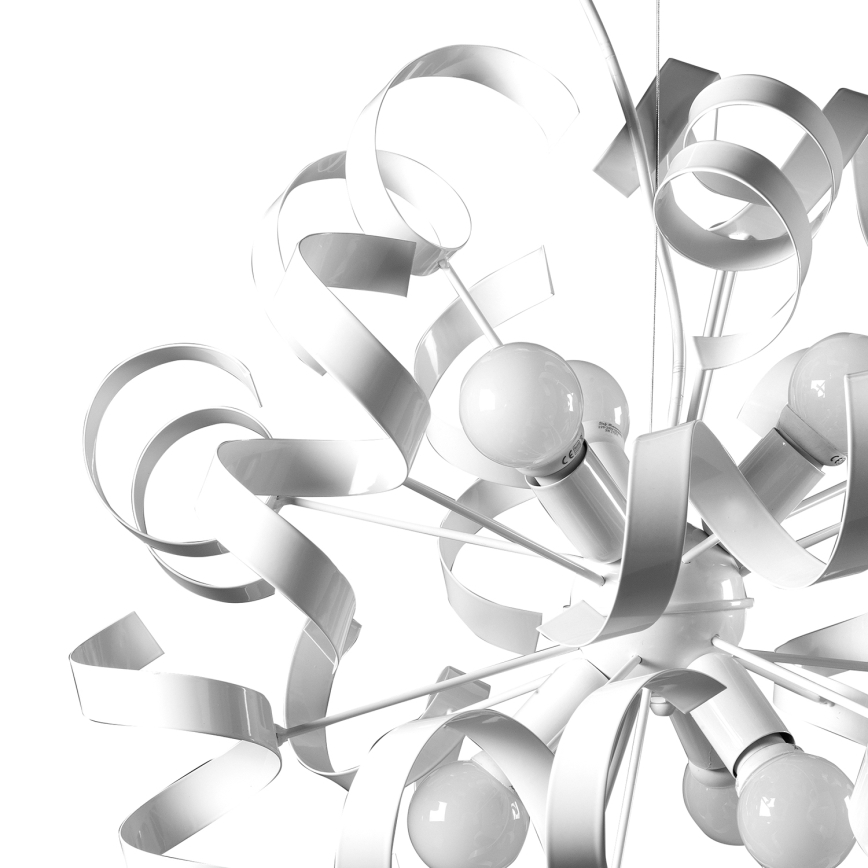 ONLI -  Κρεμαστό φωτιστικό οροφής ZOE 6xE14/6W/230V λευκό