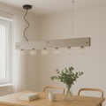 ONLI - Κρεμαστό φωτιστικό οροφής ARGO 6xE27/22W/230V γκρι