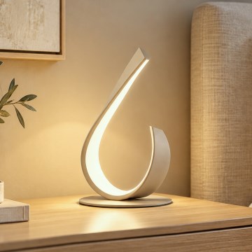 ONLI - LED Επιτραπέζιο φωτιστικό MATISSE LED/12W/230V 28 cm μπεζ