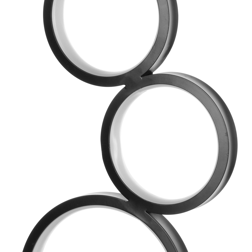 ONLI - LED Επιτραπέζιο φωτιστικό RINGS LED/17W/230V 4000K 37 cm μαύρο