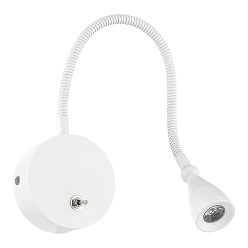 ONLI - LED Εύκαμπτο μικρό φωτιστικό LEXI LED/1W/230V 4000K λευκό