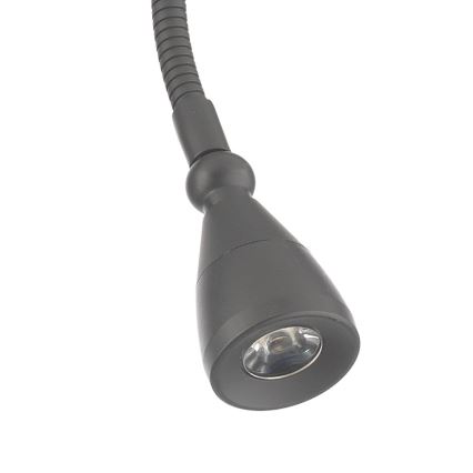 ONLI - LED Εύκαμπτο μικρό φωτιστικό LEXI LED/1W/230V 4000K γκρι