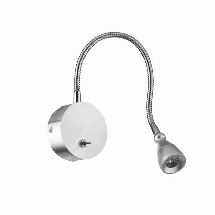 ONLI - LED Εύκαμπτο μικρό φωτιστικό LEXI LED/1W/230V 4000K ματ χρώμιο