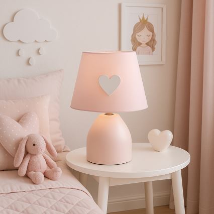 ONLI - Παιδική λάμπα TITTA 1xE14/6W/230V 20 cm ροζ