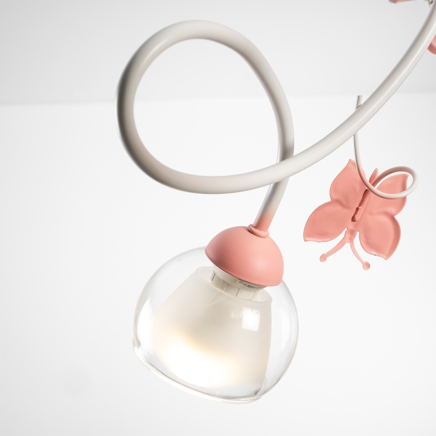 ONLI - Παιδικό πολύφωτο BUTTERFLY 3xE14/6W/230V