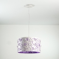 ONLI - Παιδικό πολύφωτο TITILLA 1xE27/22W/230V μωβ/λευκό