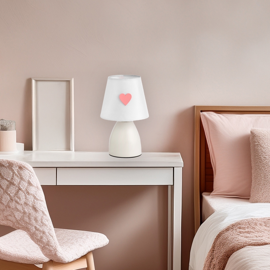 ONLI - Παιδικό πορτατίφ TITTA 1xE14/6W/230V 20 cm λευκό