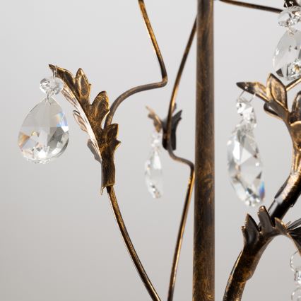 ONLI - Πολύφωτο TERESA 3xE14/6W/230V μπρονζέ