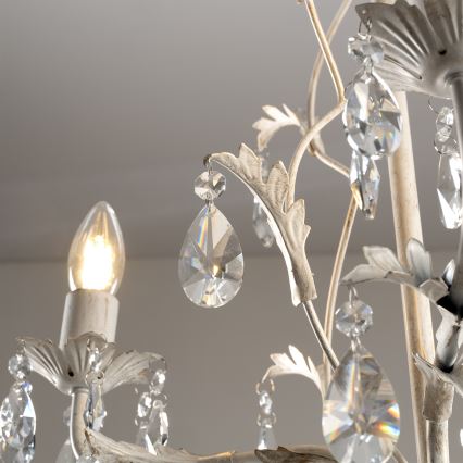 ONLI - Πολυέλαιος με αλυσίδα TERESA 3xE14/6W/230V λευκό