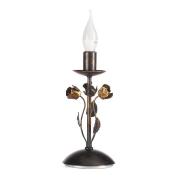 ONLI - Επιτραπέζιο φωτιστικό CAROLINA 1xE14/6W/230V 40 cm μπρονζέ