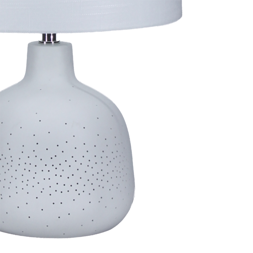 ONLI - Επιτραπέζιο φωτιστικό ELUMA 2xE27/15W/230V 48 cm λευκό