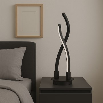 ONLI - Επιτραπέζιο φωτιστικό LED DAFNE LED/12W/230V 4000K 48 cm μαύρο