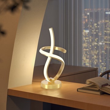 ONLI - Επιτραπέζιο φωτιστικό LED KIRA LED/10W/230V 4000K 28 cm χρυσό