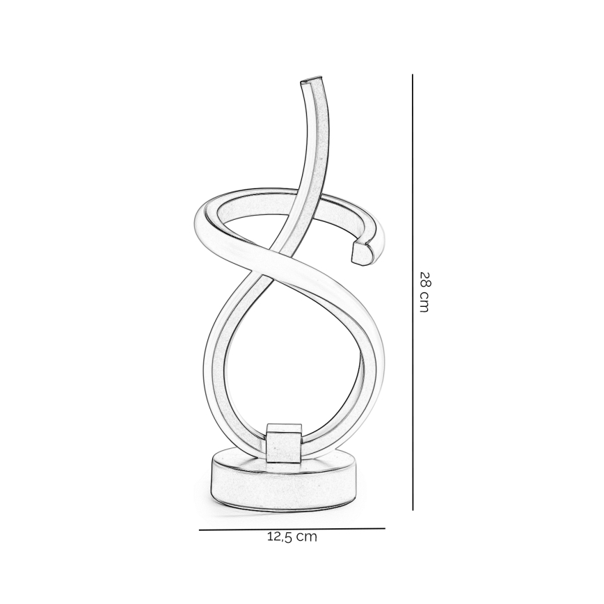 ONLI - Επιτραπέζιο φωτιστικό LED KIRA LED/10W/230V 4000K 28 cm χρυσό