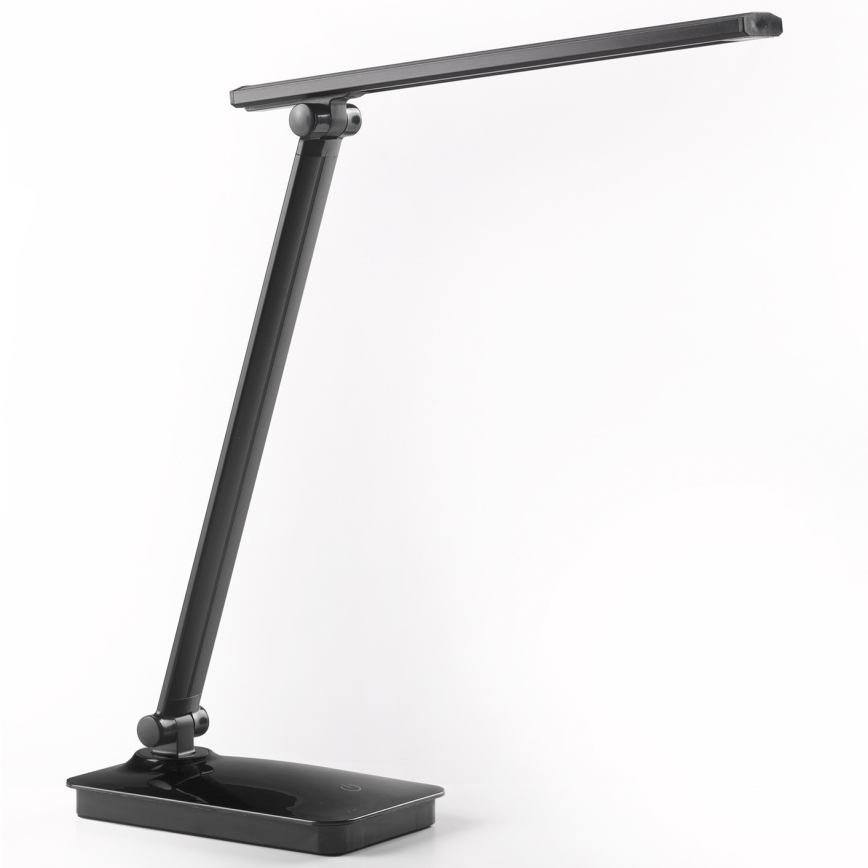 ONLI - Επιτραπέζιο φωτιστικό LED ντιμαριζόμενο με θύρα USB DESKI LED/7W/230V 4000K μαύρο