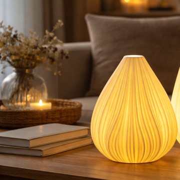 ONLI - Επιτραπέζιο φωτιστικό NUVIA 1xE14/6W/230V 25 εκ. λευκό