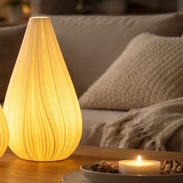ONLI - Επιτραπέζιο φωτιστικό NUVIA 1xE14/6W/230V 32 cm λευκό