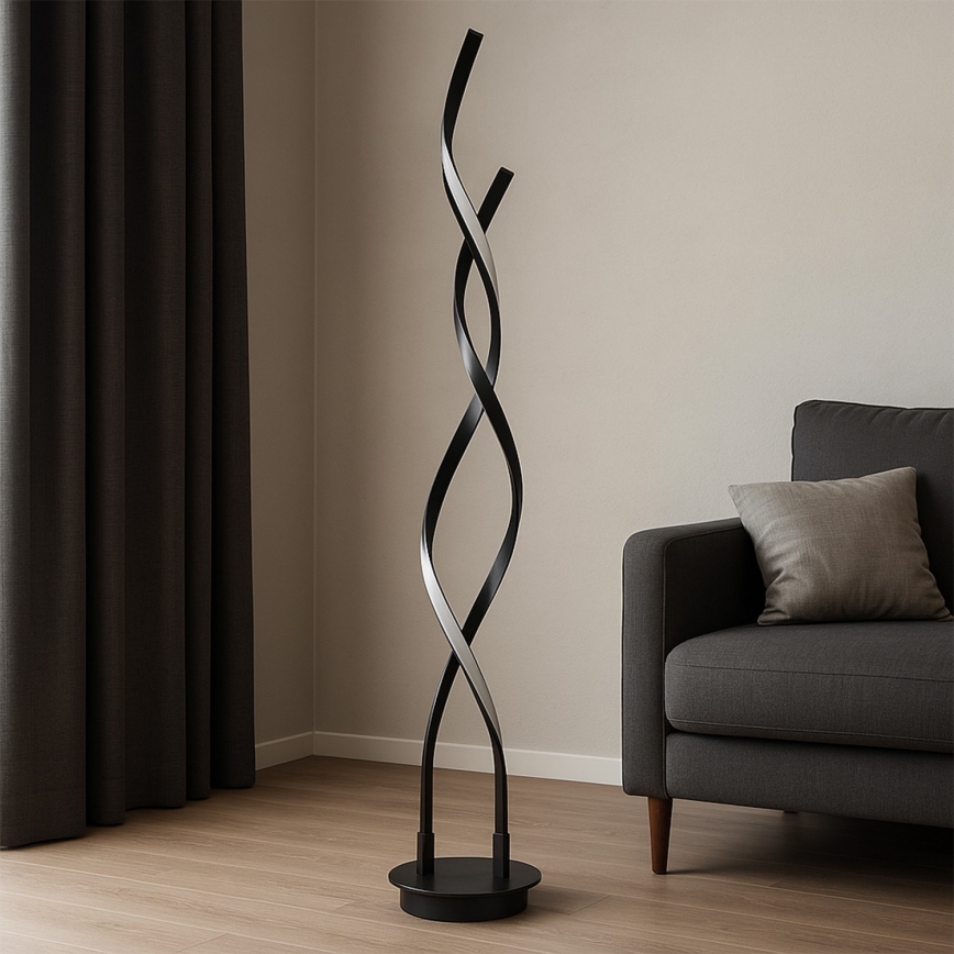 ONLI -  Επιδαπέδια λάμπα LED DAFNE LED/38W/230V 4000K μαύρο