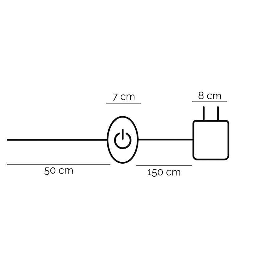 ONLI - Επιδαπέδια λάμπα LED TWIST LED/24W/230V 4000K μαύρο