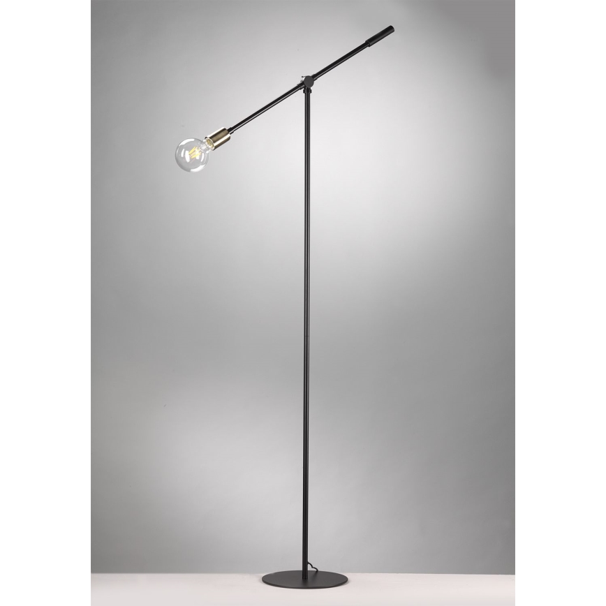 ONLI - επιδαπέδιο φωτιστικό ASTE 1xE27/15W/230V μαύρο/χρυσό