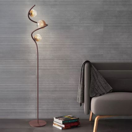 ONLI - επιδαπέδιο φωτιστικό FRIDA 3xG9/10W/230V χαλκός