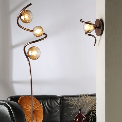 ONLI - επιδαπέδιο φωτιστικό FRIDA 3xG9/10W/230V χαλκός