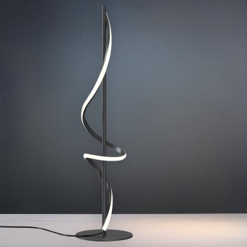 ONLI - Επιτραπέζιο φωτιστικό LED TWIST LED/16W/230V 4000K 81 cm μαύρο