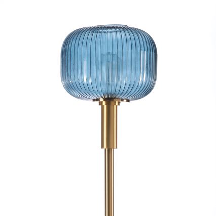 ONLI - Επιδαπέδια λάμπα DOROTY 1xE27/22W/230V μπλε/χρυσαφί