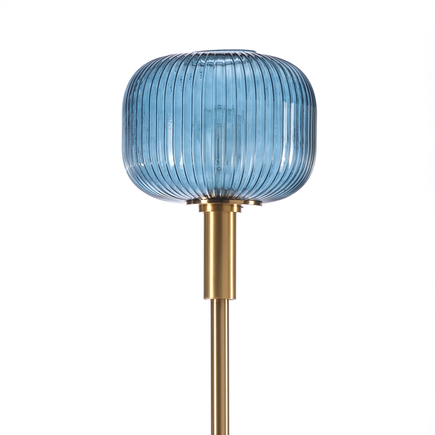ONLI - Επιδαπέδια λάμπα DOROTY 1xE27/22W/230V μπλε/χρυσαφί