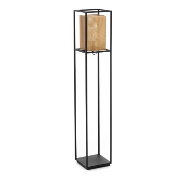 ONLI - Επιδαπέδια λάμπα MALIK 1xE27/22W/230V χρυσαφί/μαύρο