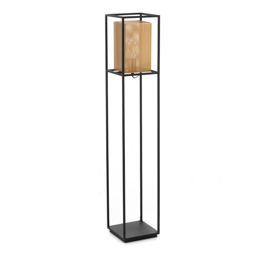 ONLI - Επιδαπέδια λάμπα MALIK 1xE27/22W/230V χρυσαφί/μαύρο