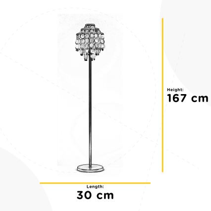 ONLI - Επιδαπέδια λάμπα RUBEN 2xE27/22W/230V