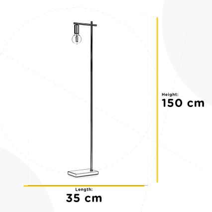 ONLI - Επιδαπέδιο φωτιστικό CROSS 1xE27/22W/230V