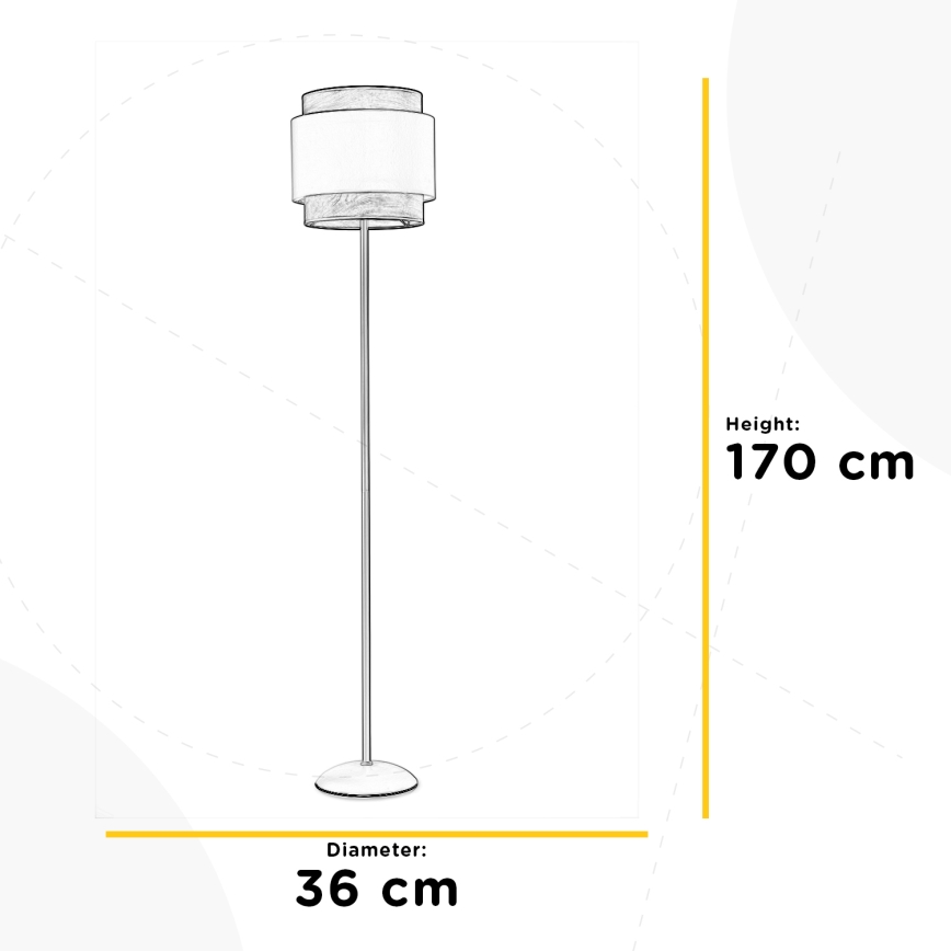 ONLI - Επιδαπέδιο φωτιστικό LICIA 1xE27/22W/230V