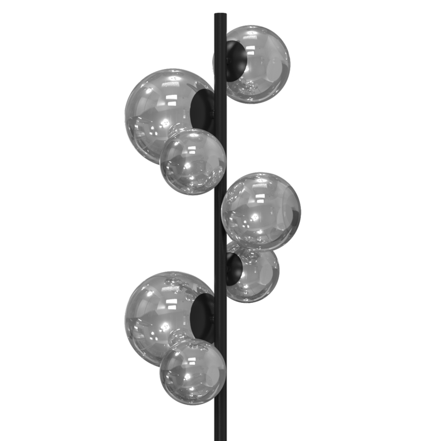 ONLI - επιδαπέδιο φωτιστικό PALOMA 7xG9/10W/230V μαύρο/φιμέ