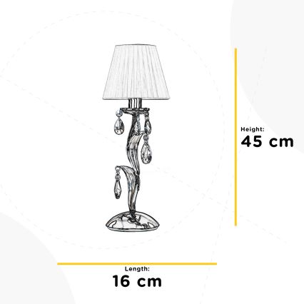 ONLI - Επιτραπέζιο φωτιστικό JACQUELINE 1xE14/6W/230V