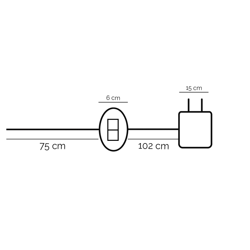 ONLI - Επιτραπέζιο φωτιστικό LED DAFNE LED/12W/230V 4000K 48 cm μαύρο