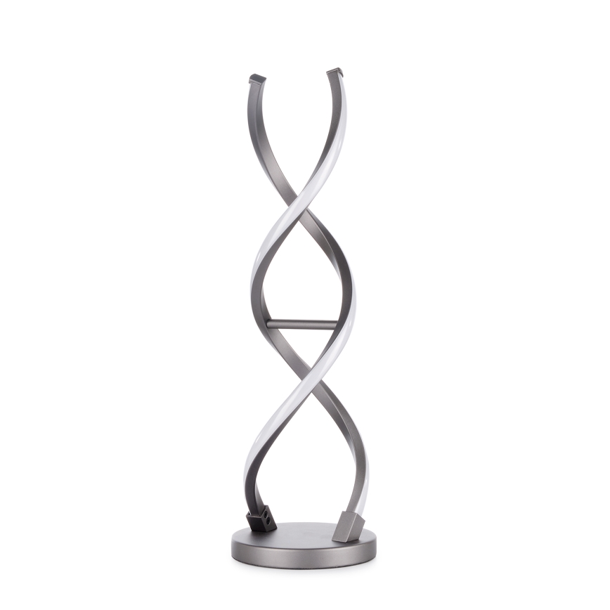 ONLI - Επιτραπέζιο φωτιστικό LED DNA LED/12W/230V 4000K 48,5 cm ασημί