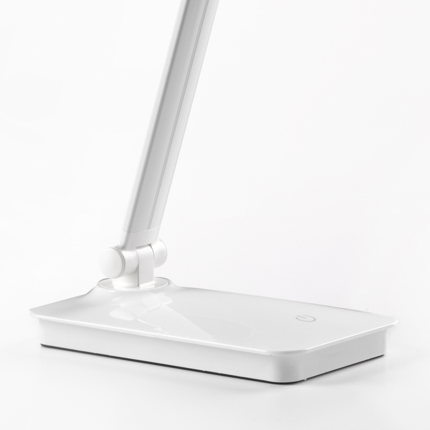 ONLI - LED Dimmable επιτραπέζιο φωτιστικό αφής με USB portem DESKI LED/7W/230V 4000K λευκό