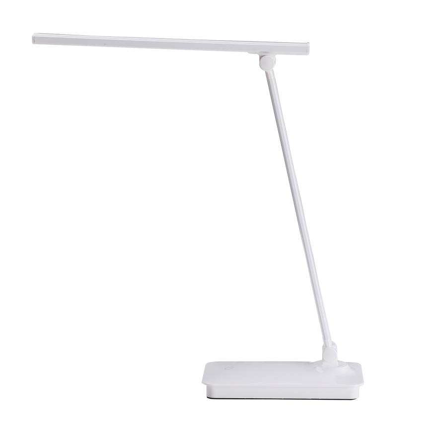 ONLI - LED Dimmable επιτραπέζιο φωτιστικό αφής με USB portem DESKI LED/7W/230V 4000K λευκό