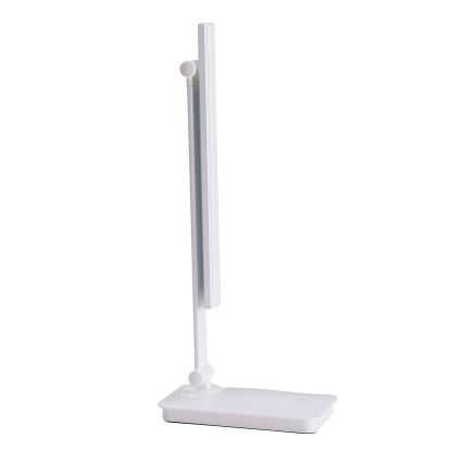 ONLI - LED Dimmable επιτραπέζιο φωτιστικό αφής με USB portem DESKI LED/7W/230V 4000K λευκό